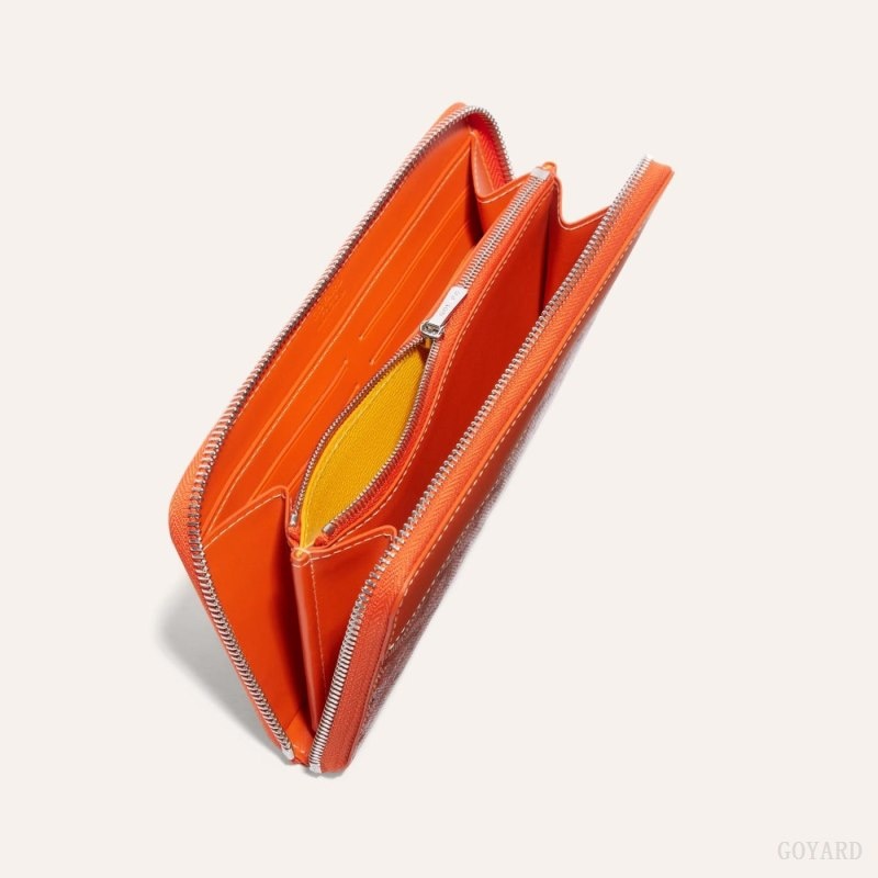 Goyard MATIGNON GM WALLET Orange | OBJB5769