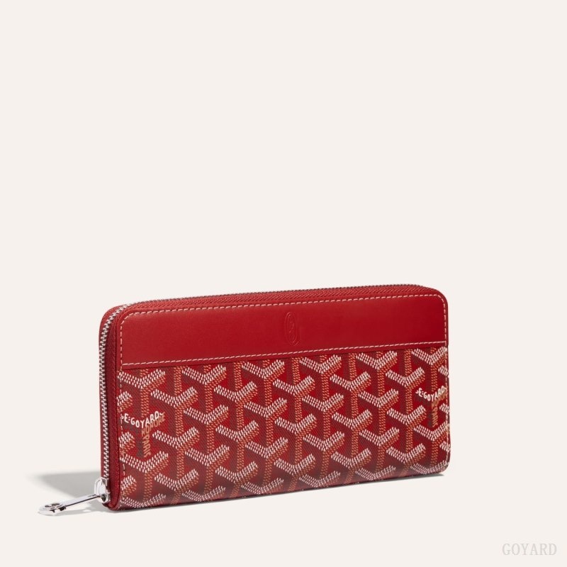 Goyard MATIGNON GM WALLET Red | VURS4660