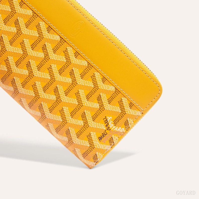 Goyard MATIGNON GM WALLET Yellow | IOKN5927