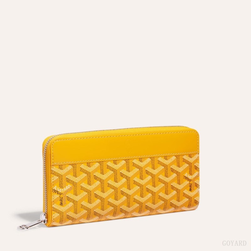 Goyard MATIGNON GM WALLET Yellow | IOKN5927