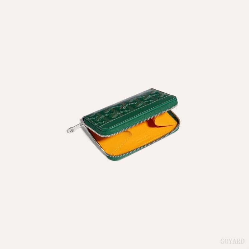 Goyard MATIGNON MINI WALLET Green | SOCV7867