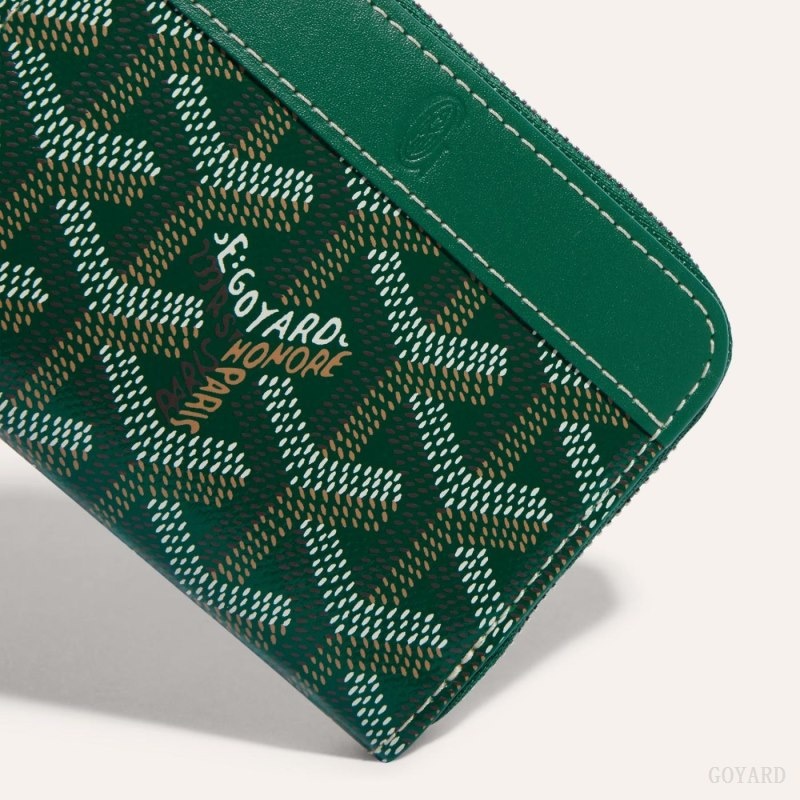 Goyard MATIGNON MINI WALLET Green | SOCV7867