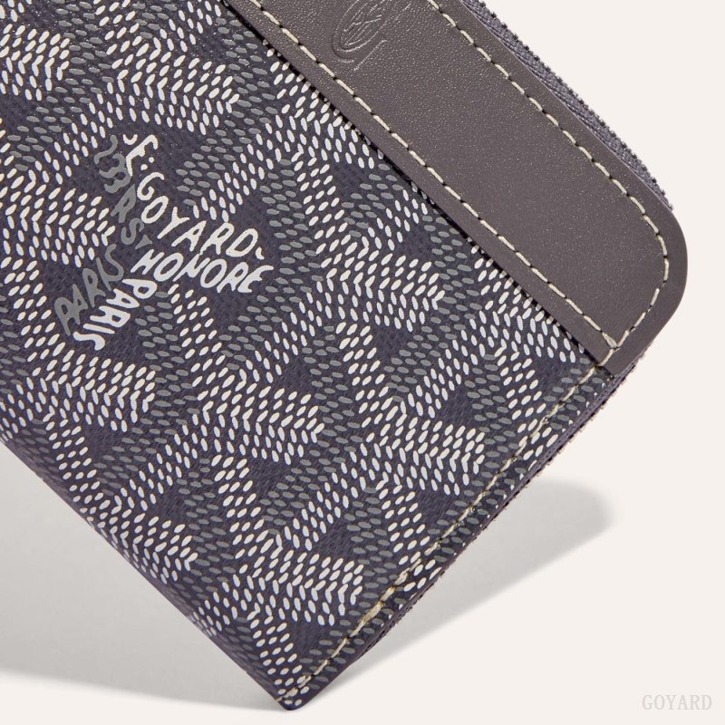 Goyard MATIGNON MINI WALLET Grey | THUB4982