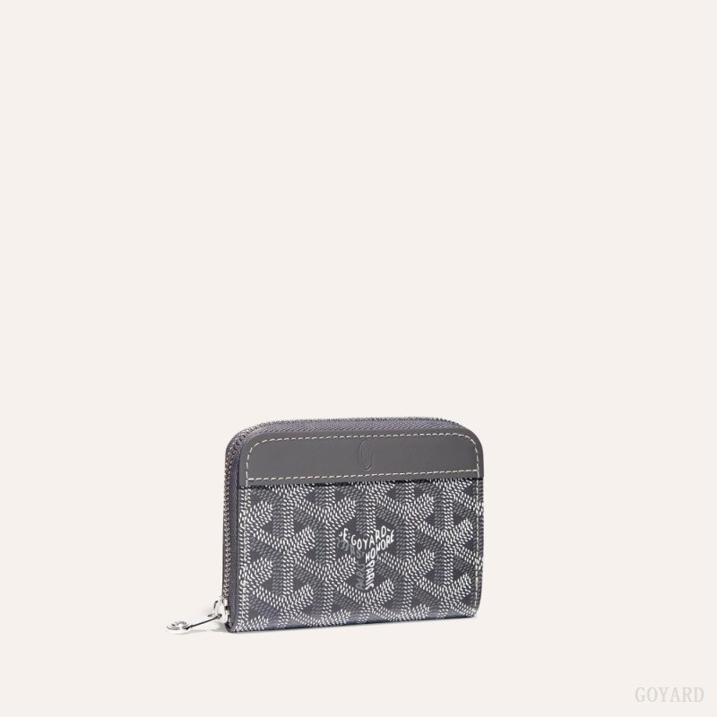 Goyard MATIGNON MINI WALLET Grey | THUB4982