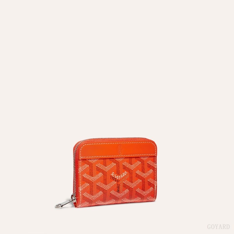 Goyard MATIGNON MINI WALLET Orange | LOGE0636