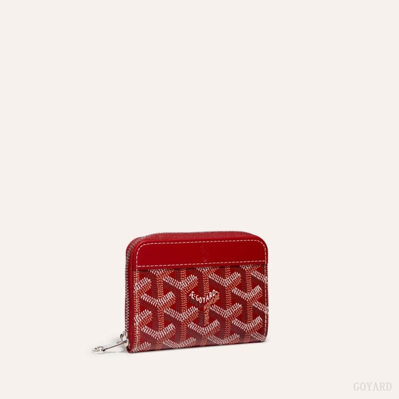 Goyard MATIGNON MINI WALLET Red | SSHF2714