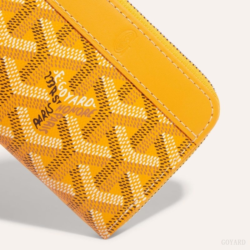 Goyard MATIGNON MINI WALLET Yellow | OIRZ6248