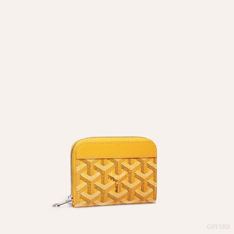 Goyard MATIGNON MINI WALLET Yellow | OIRZ6248