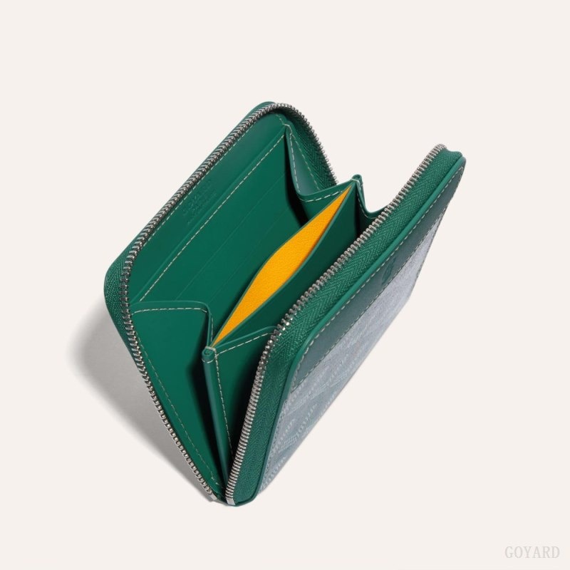 Goyard MATIGNON PM WALLET Green | DPIP5877