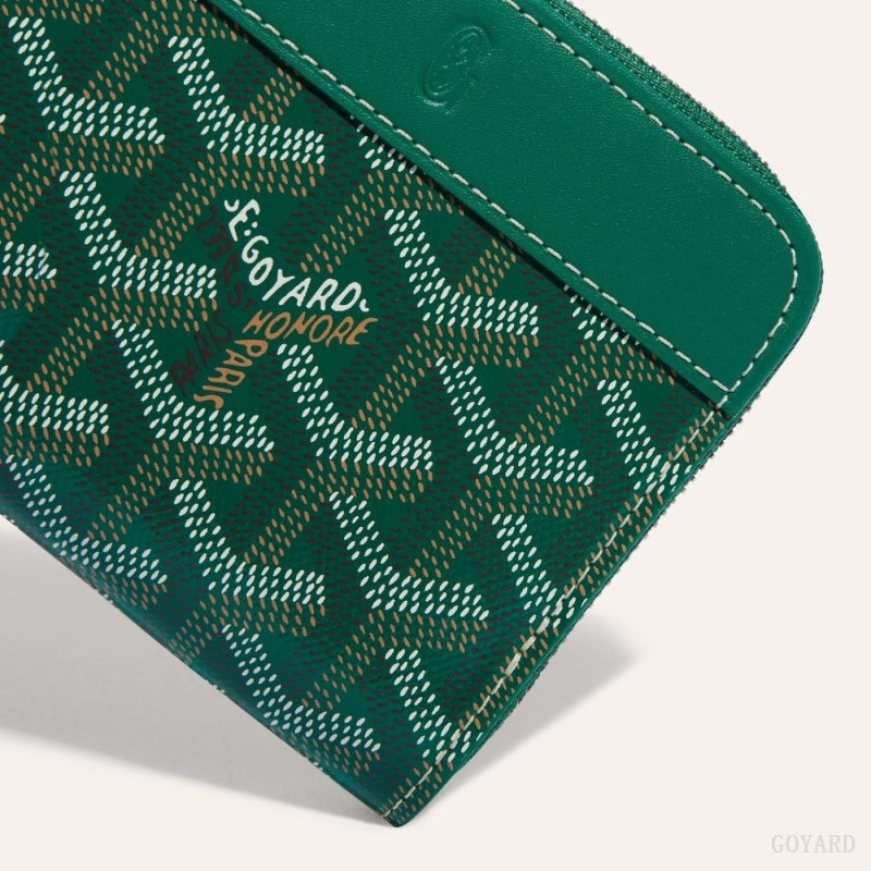 Goyard MATIGNON PM WALLET Green | DPIP5877