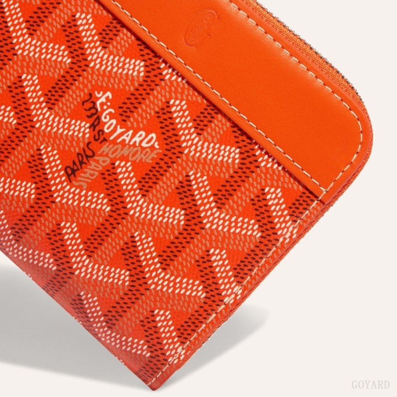 Goyard MATIGNON PM WALLET Orange | BYXQ9552