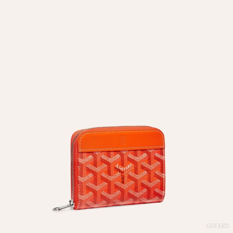 Goyard MATIGNON PM WALLET Orange | BYXQ9552