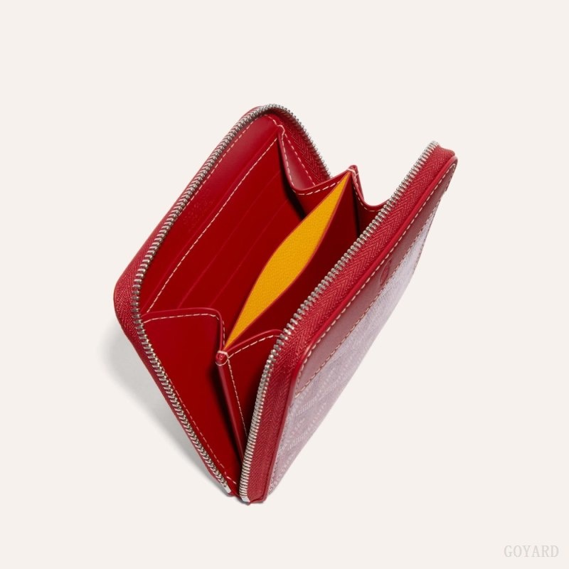 Goyard MATIGNON PM WALLET Red | SYYV2436