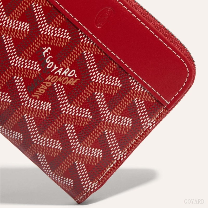 Goyard MATIGNON PM WALLET Red | SYYV2436