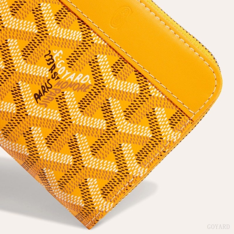 Goyard MATIGNON PM WALLET Yellow | FWNA6400