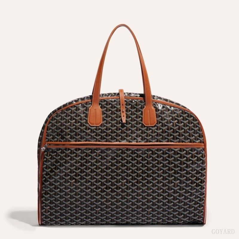 Goyard MAYFAIR GARMENT COVER Black / Brown | APXB4109