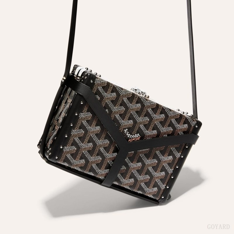 Goyard MINAUDIÈRE TRUNK BAG Black | EQHA6561