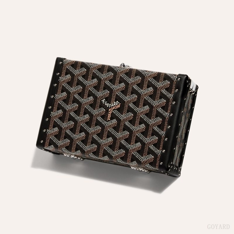 Goyard MINAUDIÈRE TRUNK BAG Black | EQHA6561