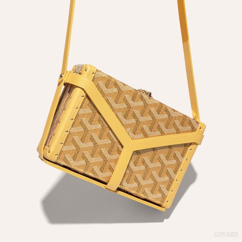 Goyard MINAUDIÈRE TRUNK BAG Gold | UECU8943