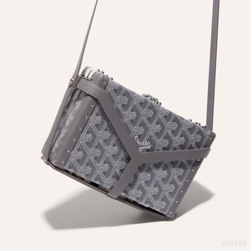 Goyard MINAUDIÈRE TRUNK BAG Grey | MSNP6734