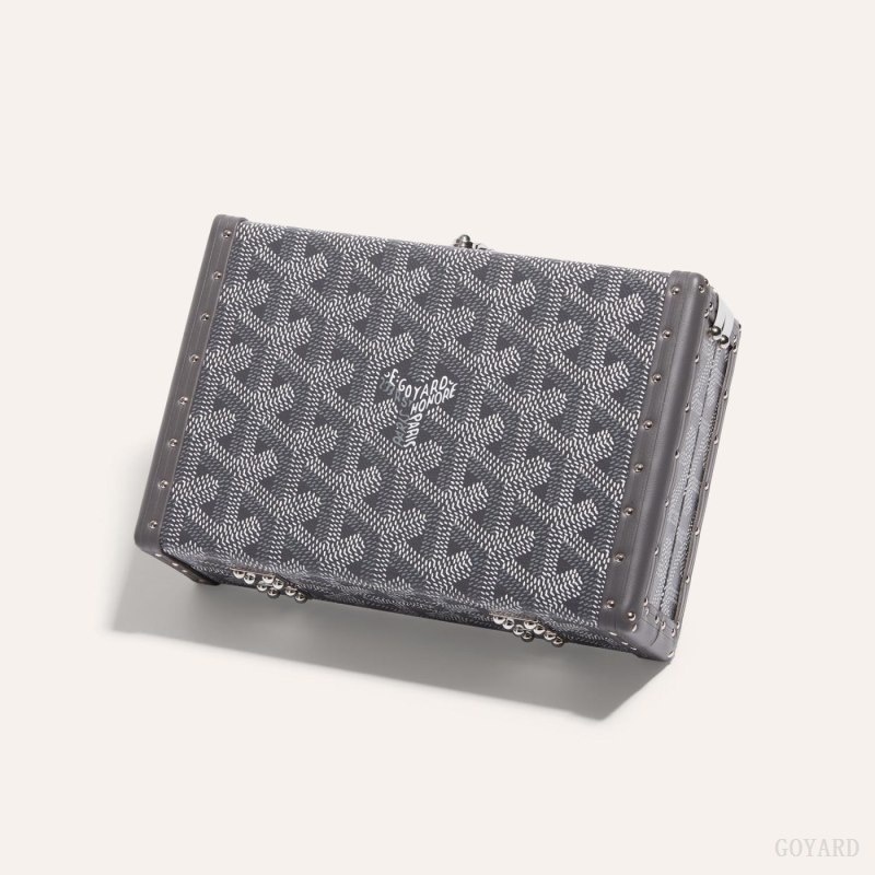 Goyard MINAUDIÈRE TRUNK BAG Grey | MSNP6734