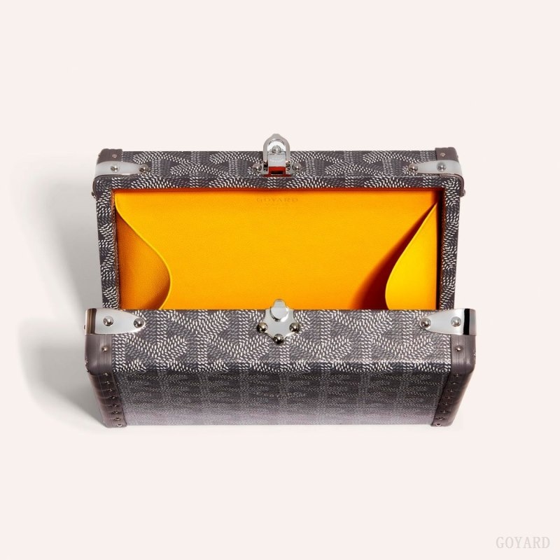 Goyard MINAUDIÈRE TRUNK BAG Grey | MSNP6734