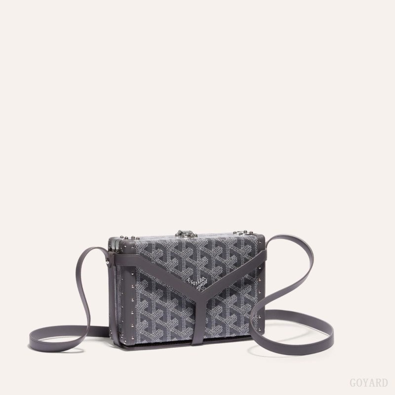 Goyard MINAUDIÈRE TRUNK BAG Grey | MSNP6734