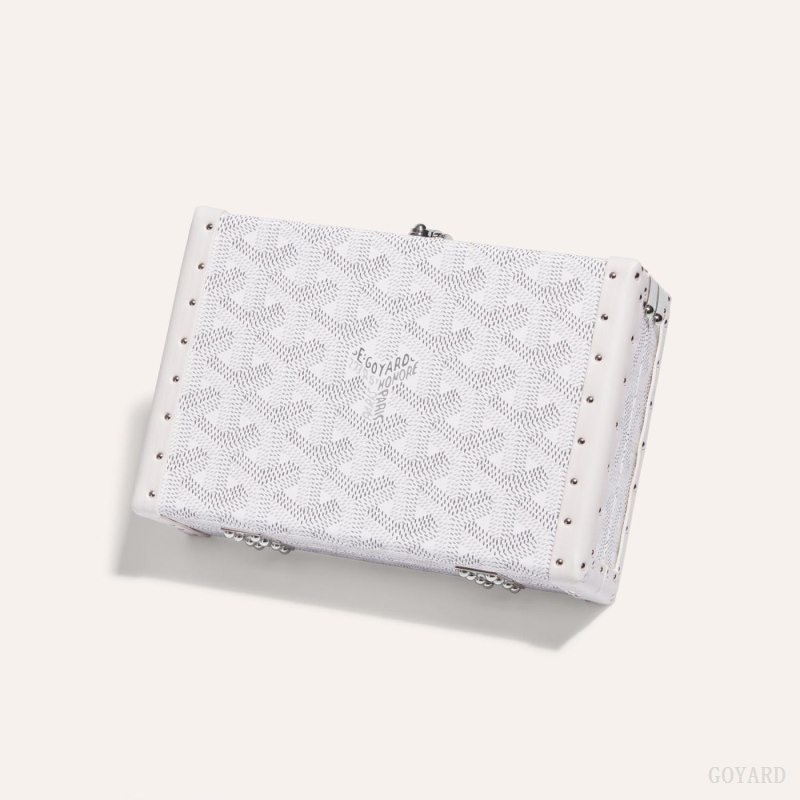 Goyard MINAUDIÈRE TRUNK BAG White | WWLN9418