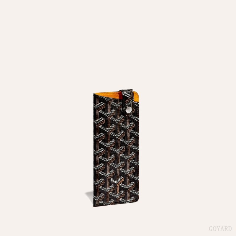 Goyard MONTMARTRE PM GLASSES CASE Black | ITHP8544