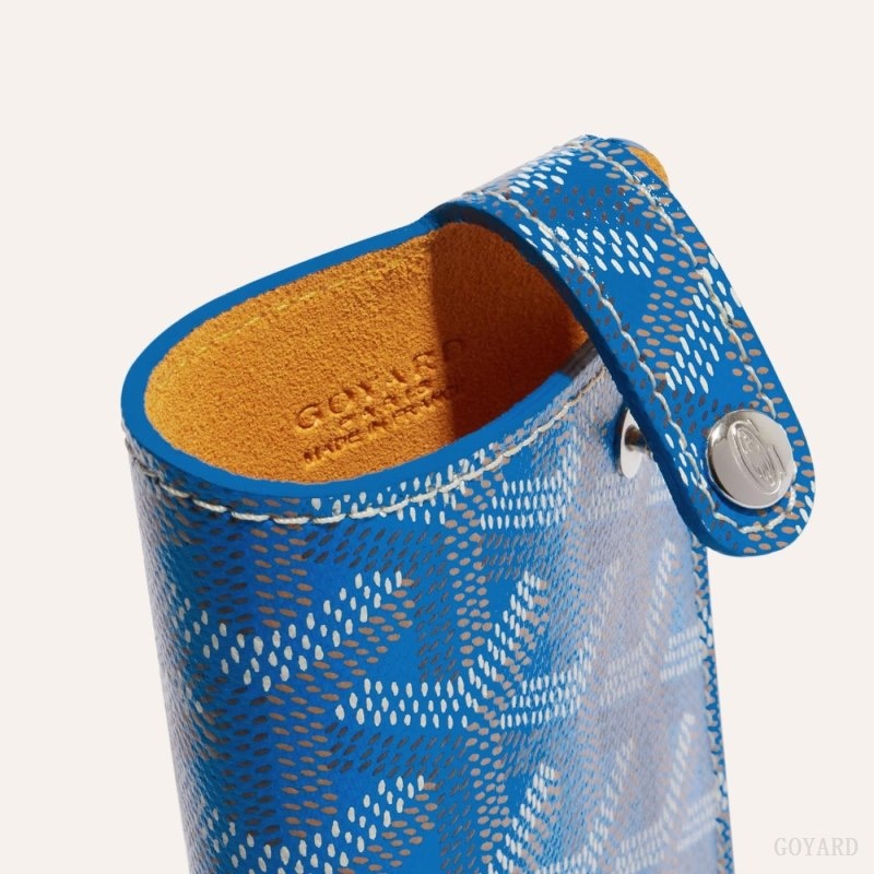 Goyard MONTMARTRE PM GLASSES CASE Blue | EZBI8214