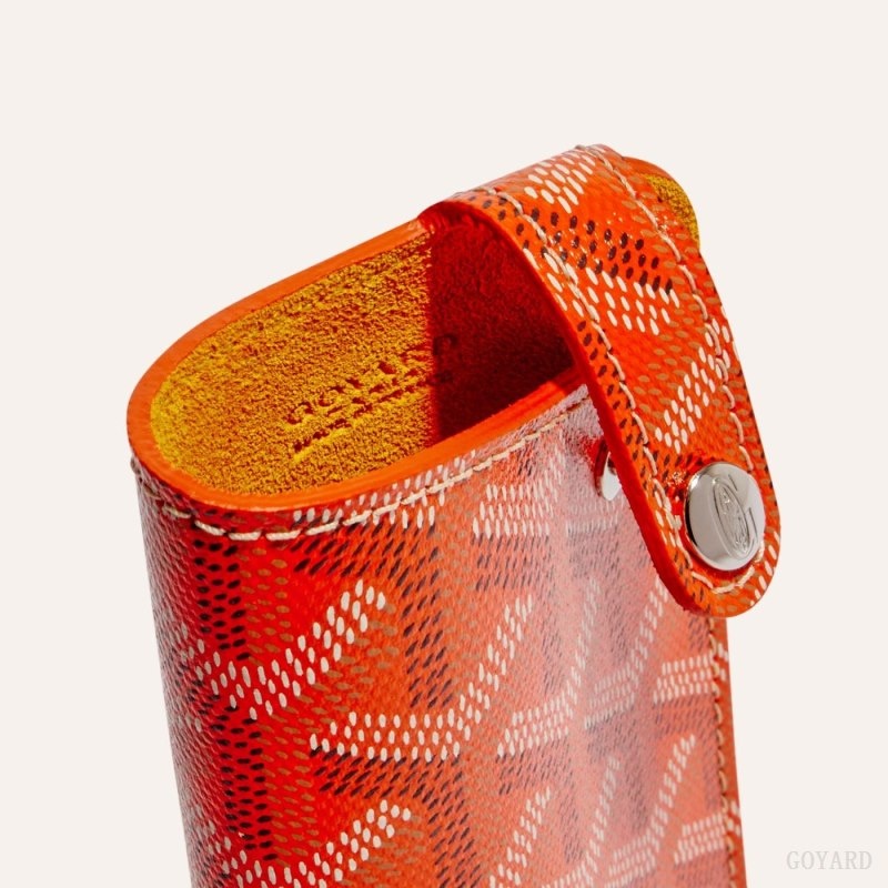 Goyard MONTMARTRE PM GLASSES CASE Orange | UOKN2351