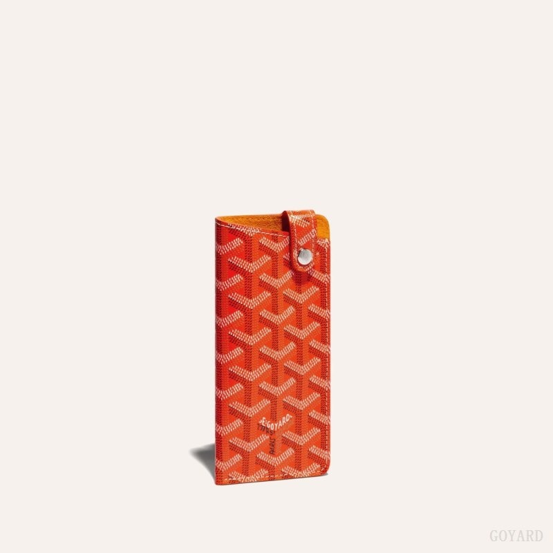 Goyard MONTMARTRE PM GLASSES CASE Orange | UOKN2351