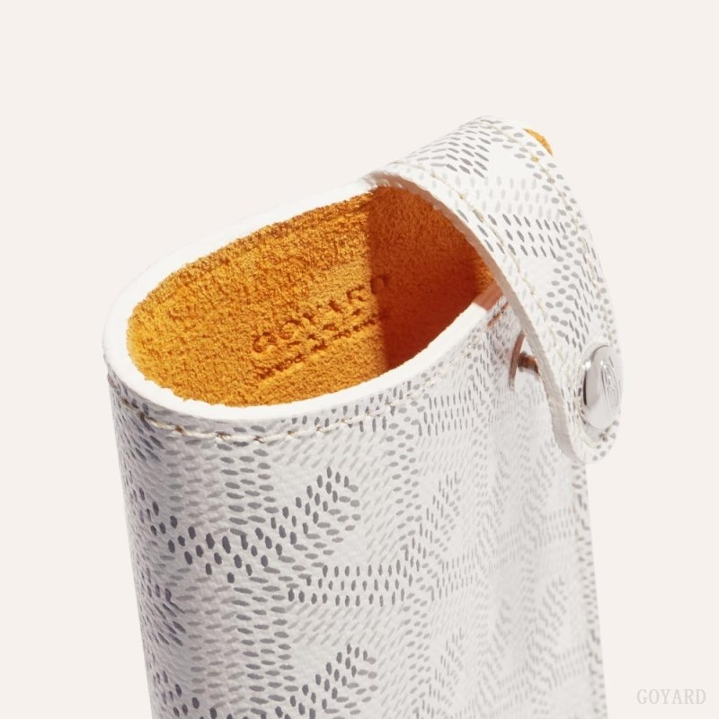 Goyard MONTMARTRE PM GLASSES CASE White | XOHC8846