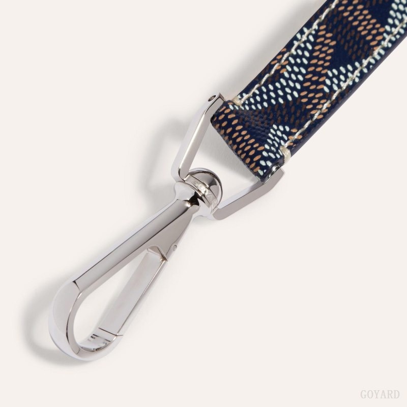 Goyard MOUSQUETON KEY RING Navy Blue | TRBD0668