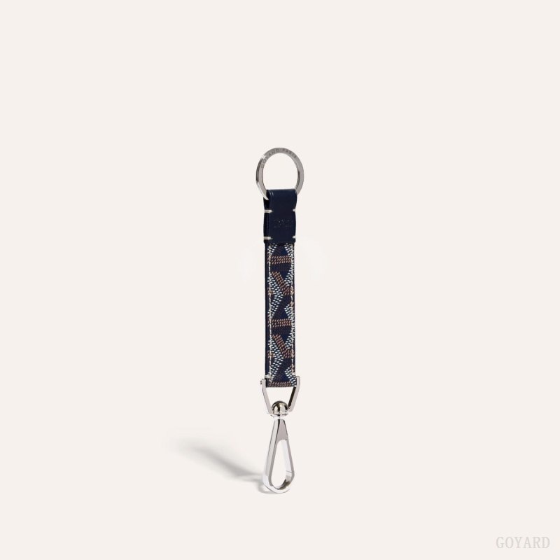 Goyard MOUSQUETON KEY RING Navy Blue | TRBD0668