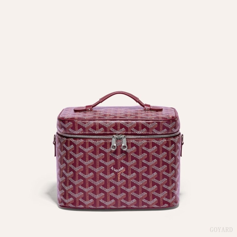 Goyard MUSE VANITY CASE Burgundy | RXVZ0928