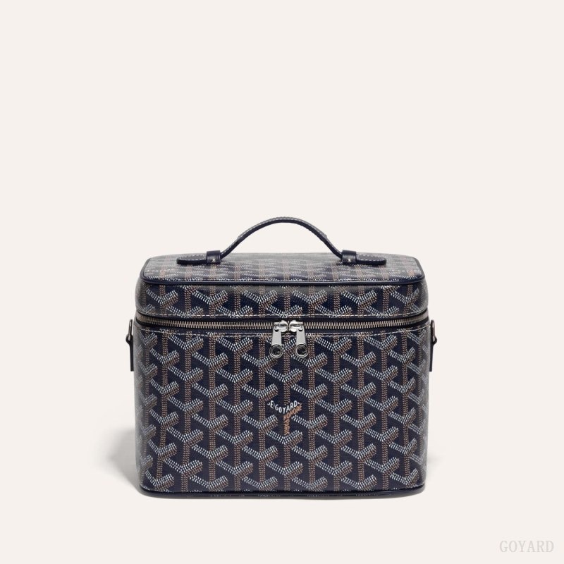 Goyard MUSE VANITY CASE Navy Blue | INJJ7242