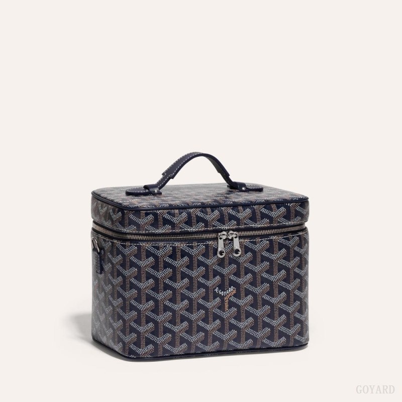 Goyard MUSE VANITY CASE Navy Blue | INJJ7242