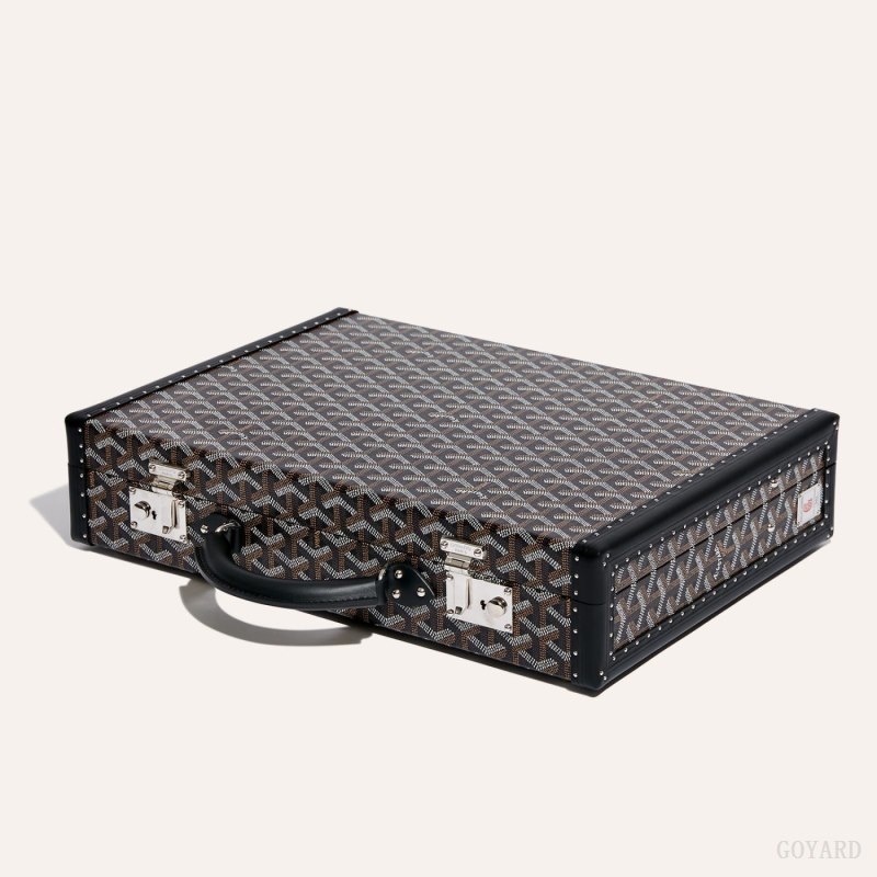 Goyard Manoir PM Document Case Black | EXWR7636