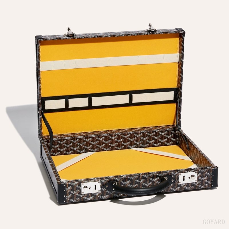 Goyard Manoir PM Document Case Black | EXWR7636