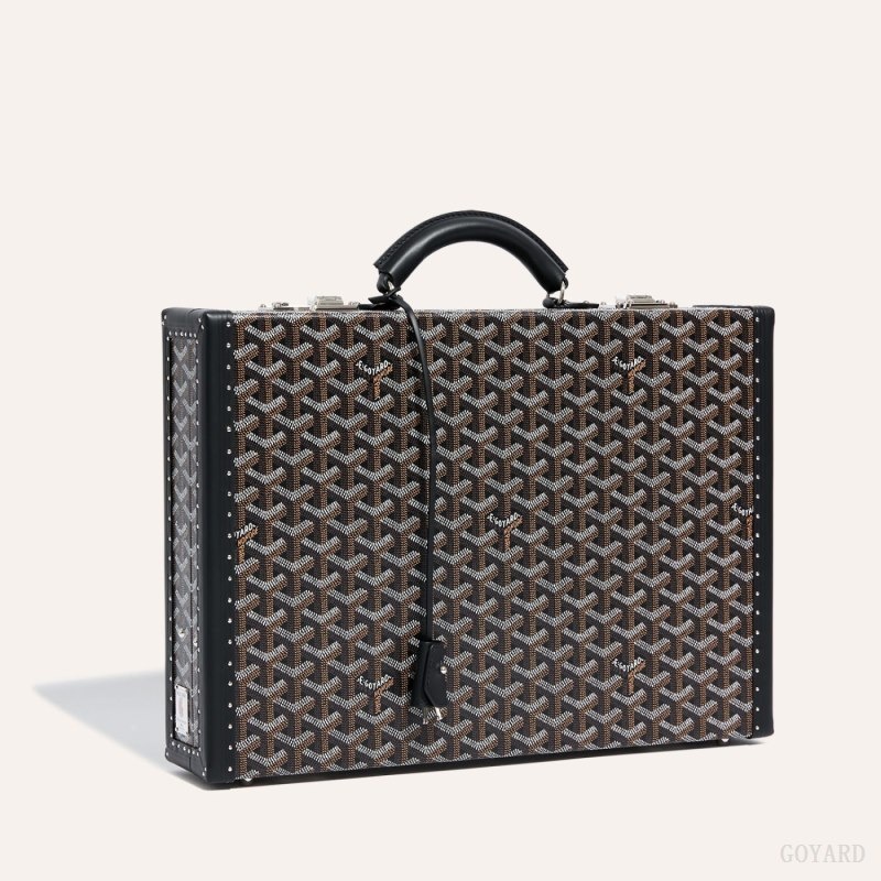 Goyard Manoir PM Document Case Black | EXWR7636