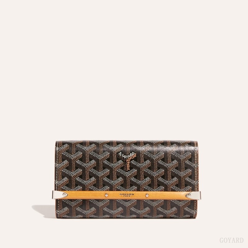 Goyard Monte-Carlo Mini Case Black / Brown | VRRT0099