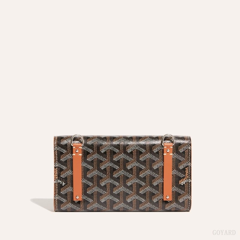 Goyard Monte-Carlo Mini Case Black / Brown | VRRT0099