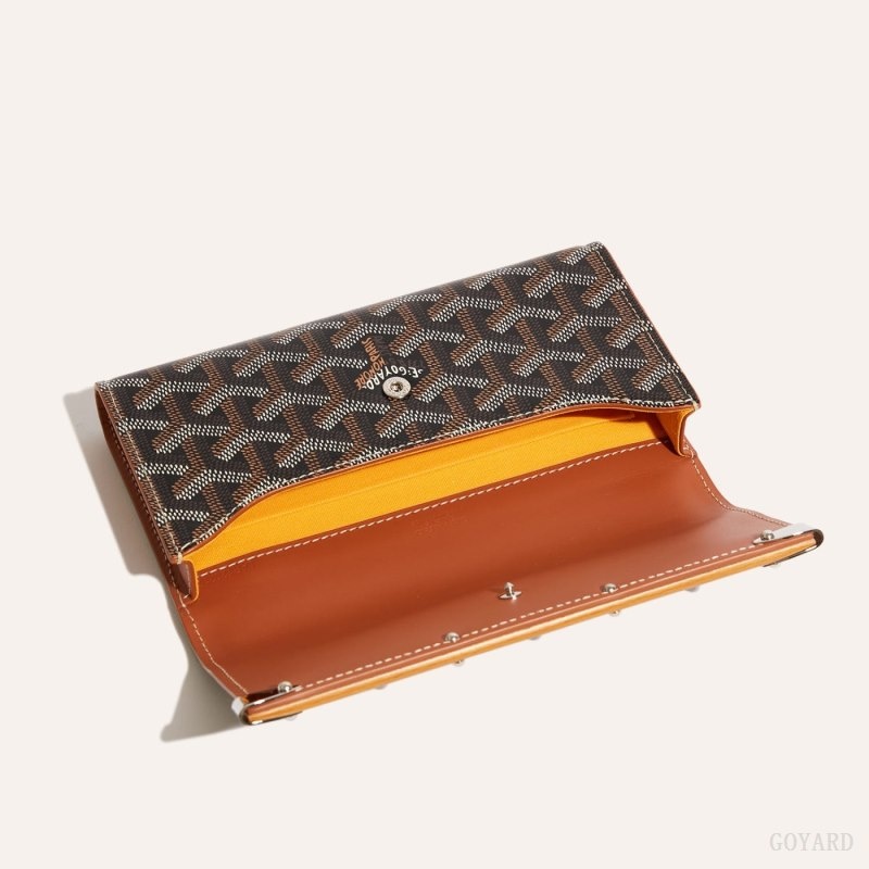 Goyard Monte-Carlo Mini Case Black / Brown | VRRT0099