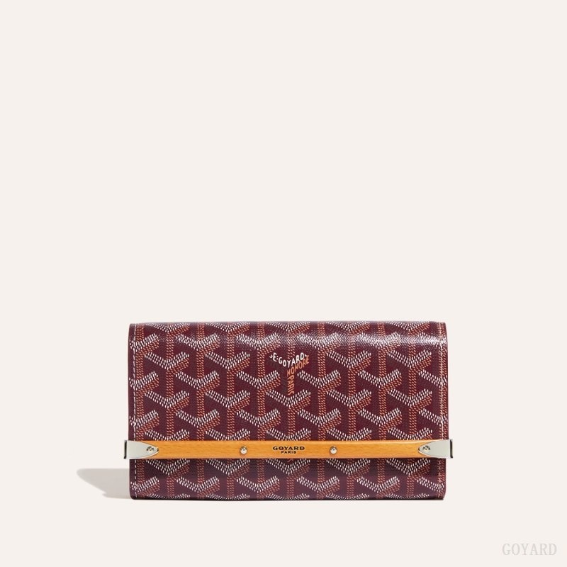 Goyard Monte-Carlo Mini Case Burgundy | ZYGZ6496