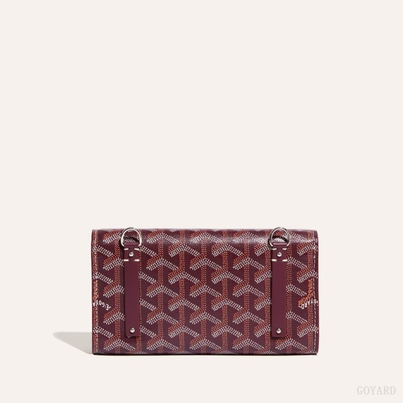 Goyard Monte-Carlo Mini Case Burgundy | ZYGZ6496