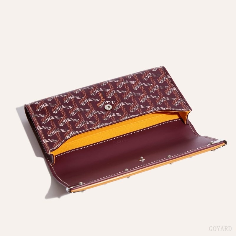 Goyard Monte-Carlo Mini Case Burgundy | ZYGZ6496