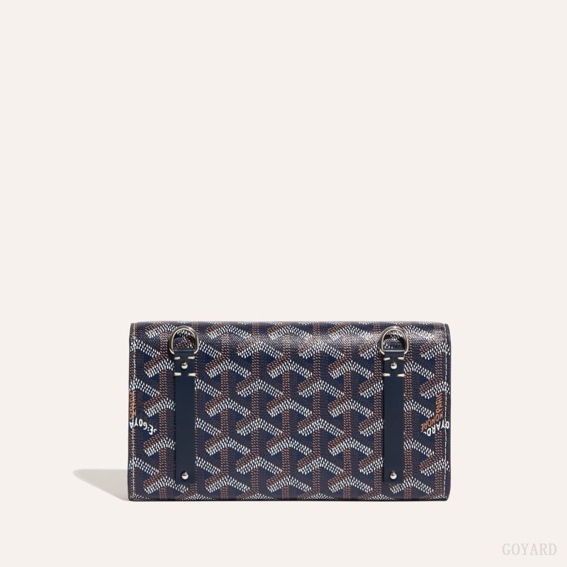 Goyard Monte-Carlo Mini Case Navy Blue | CSHX0667