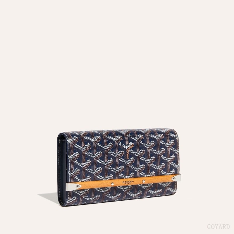 Goyard Monte-Carlo Mini Case Navy Blue | CSHX0667