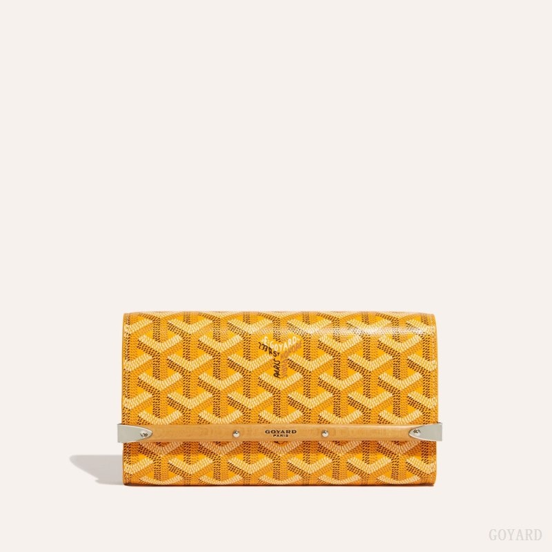 Goyard Monte-Carlo Mini Case Yellow | AOGQ4007